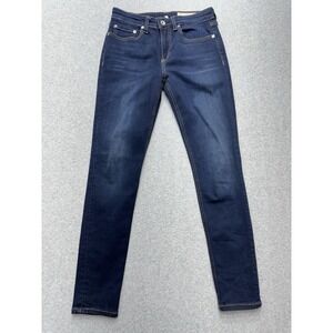 Rag & Bone Jeans Womens 26x26 Cate Mid Rise Ankle Skinny Dark Wash‎ Denim Casual